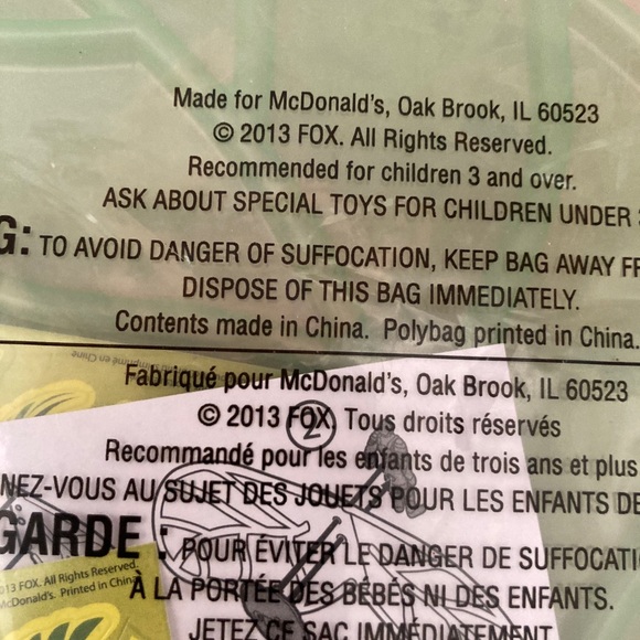 2013 McDonalds Ronin Glider Toy - Picture 5 of 5